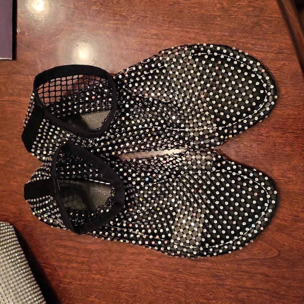Sparkly flats
